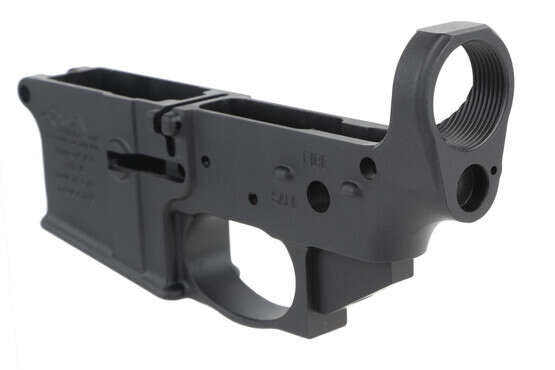 This Anderson lower receiver is stripped, so you can build exactly the AR-15 you want